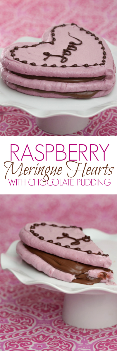 With its subtle raspberry-sweetness layered with smooth, chocolaty richness, this Raspberry Meringue Heart Stack will make you fall in love all over again. A perfect Valentine's Day recipe!