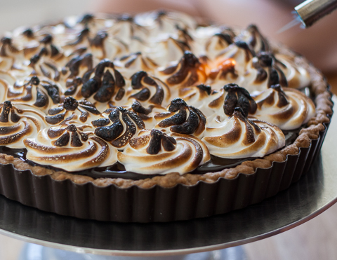 S'mores Tart |Flour Arrangements