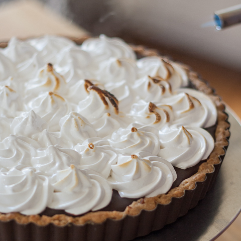 S'mores Tart |Flour Arrangements