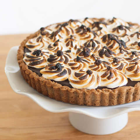 S'mores Tart |Flour Arrangements