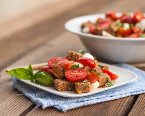 Tuscan Bread & Tomato Salad | Flour Arrangements