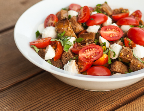 Tuscan Bread & Tomato Salad | Flour Arrangements