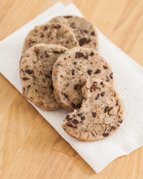 Pecan-Cocoa Nib Shortbread Cookies | Flour Arrangements