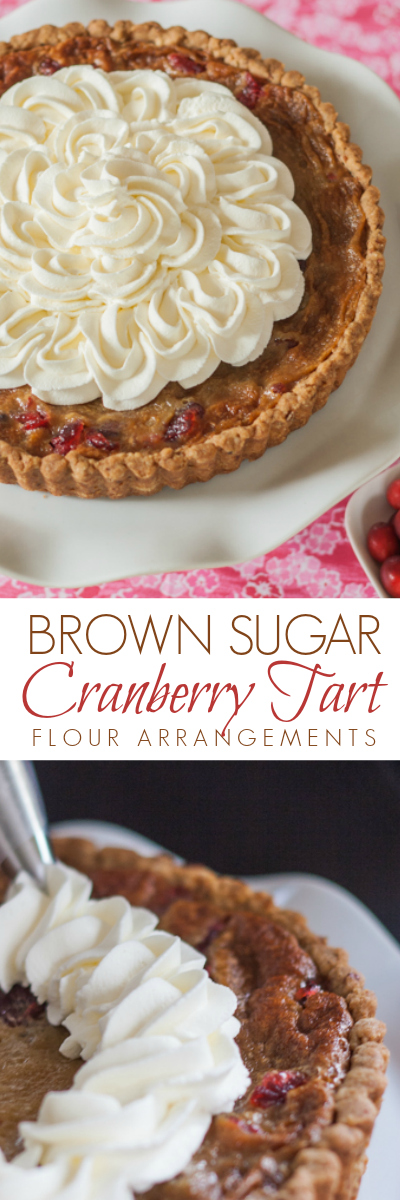 Brown Sugar's sweetness tempers the tangy, slightly bitter edge of cranberries in this Brown Sugar Cranberry Tart.