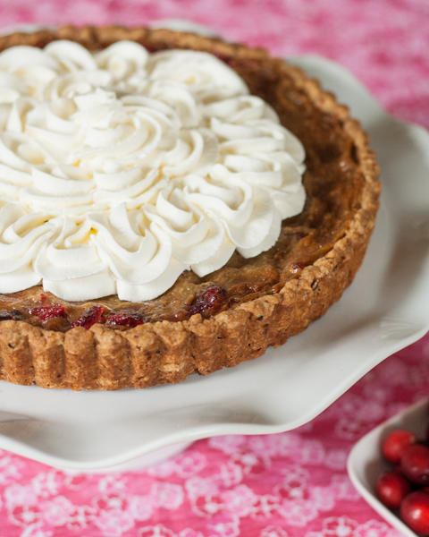 Brown Sugar-Cranberry Tart |Flour Arrangements