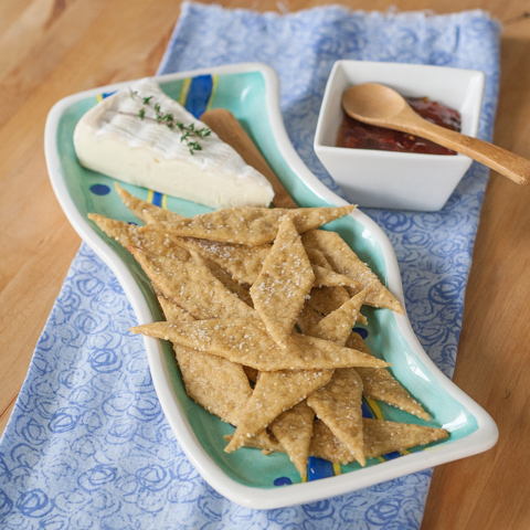 Ginger Millet Crackers | Flour Arrangements