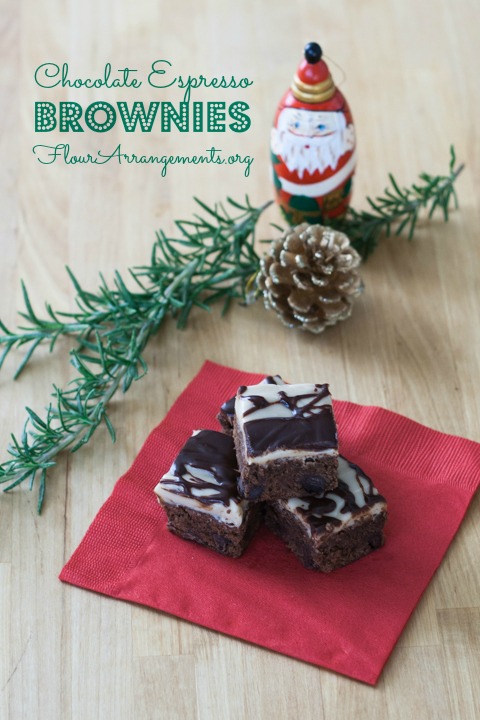 Chocolate Espresso Brownies | Flour Arrangments