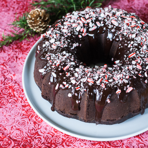 Peppermint Chocolate Cake | Flour Arrangements