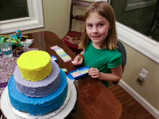 100th Day of School Cake | Flour Arrangements