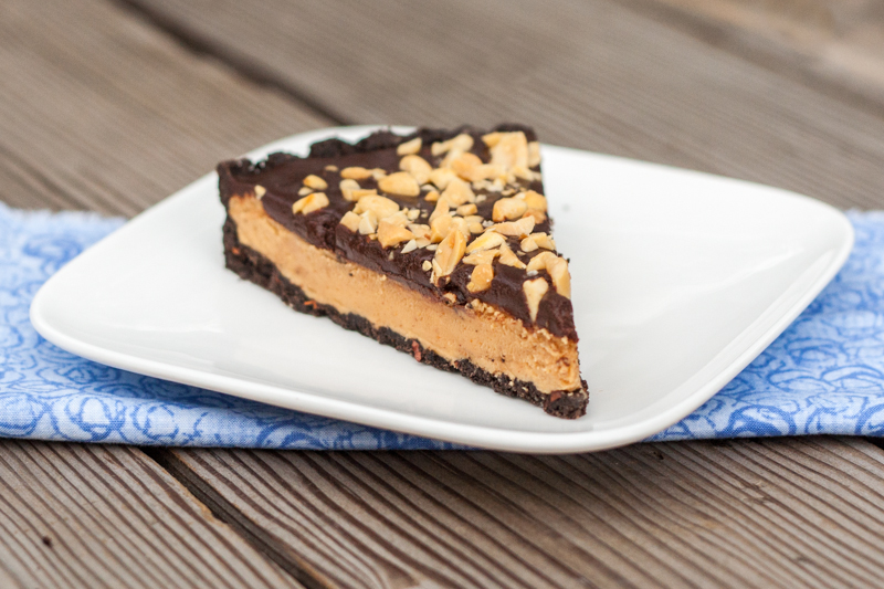 Peanut Butter Chocolate Tart | Flour Arrangements