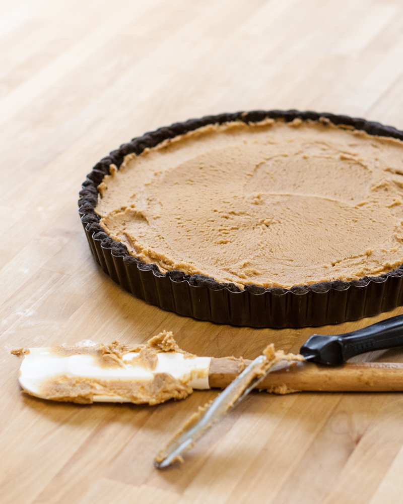 Peanut Butter Chocolate Tart | Flour Arrangements