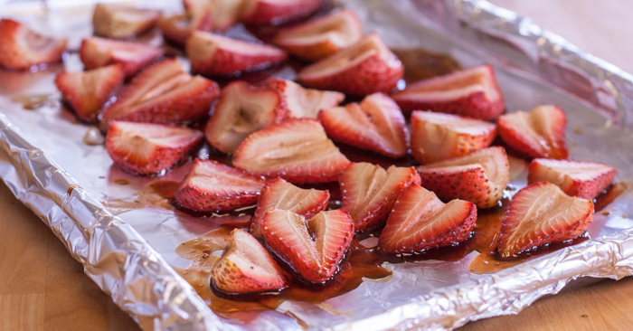 Balsamic Roasted Strawberries | Flour Arrangements