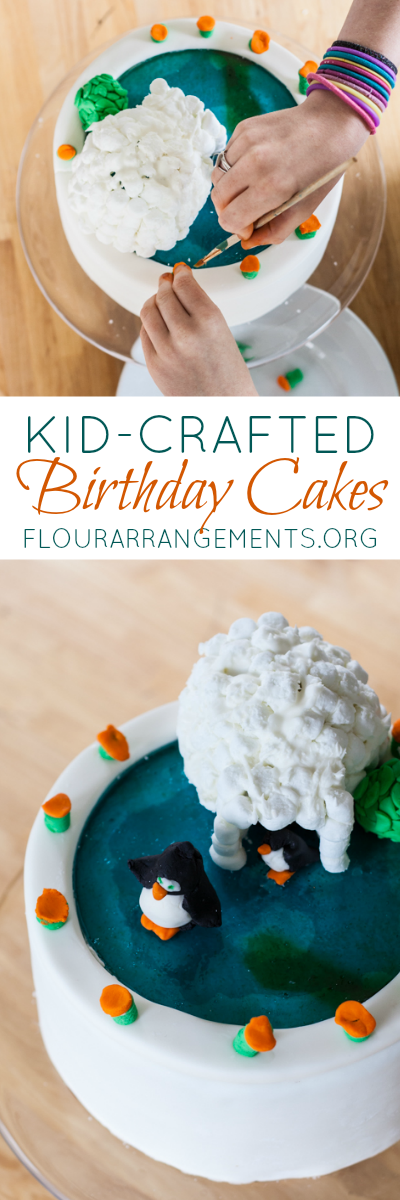 Let your kids decorate their own birthday cakes! Mixing up marshmallow fondant is simple, and working with it is easier than you think.