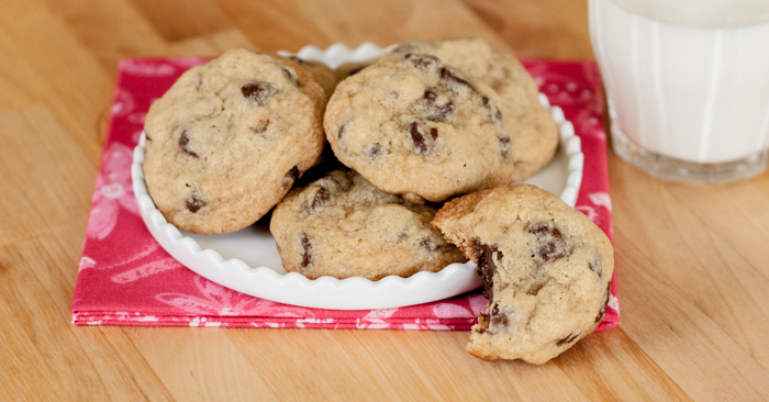 Chewy Chocolate Chip Cookies | Flour Arrangements