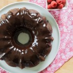 Chocolate-Raspberry Bundt Cake