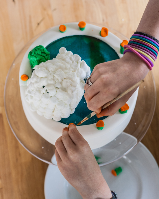 Kid-Crafted Birthday Cakes | Flour Arrangements