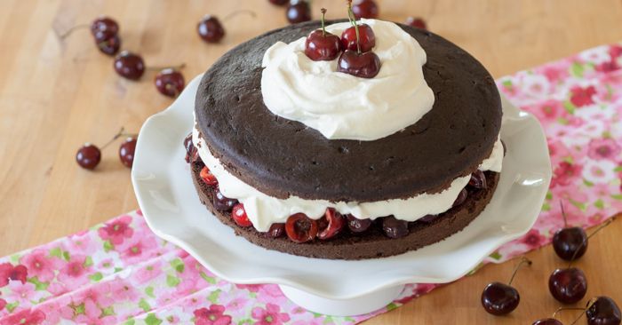 Simple Black Forest Cake | Flour Arrangements