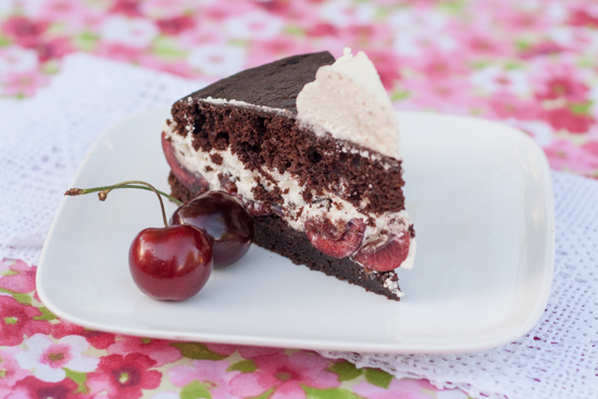 Simple Black Forest Cake | Flour Arrangements