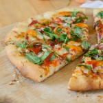 Apricot & Proscuitto Pizza with Sriracha & Honey | Flour Arrangements