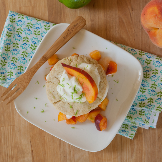 Summer Peach Shortcake | Flour Arrangements