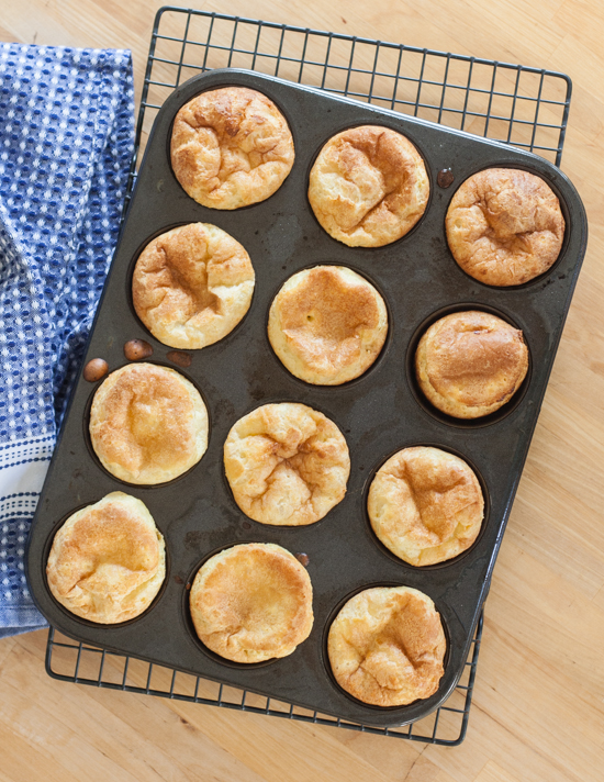 Muffin Tin Popovers | Flour Arrangements