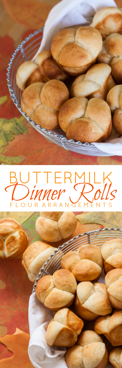 These tender Buttermilk Dinner Rolls are light and delicate without feeling insubstantial. Their rich, buttery flavor makes them perfect rolls for holiday meals.