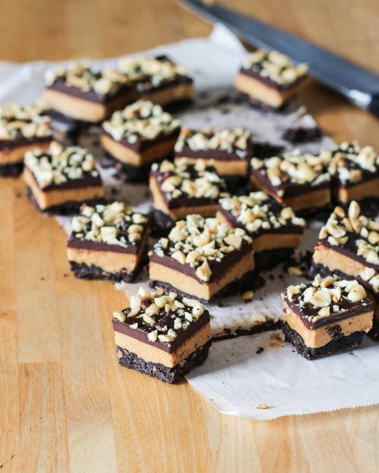 Chocolate Peanut Butter Bars | Flour Arrangements