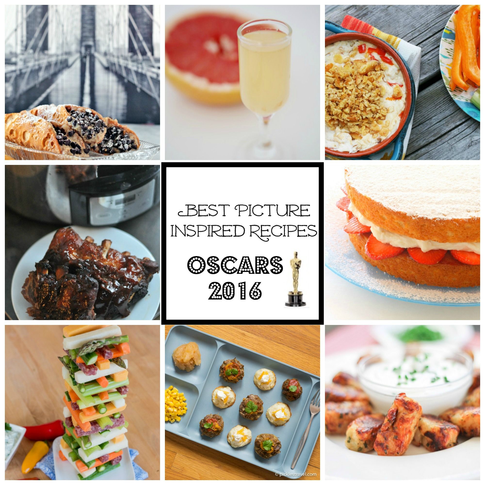 2016 Oscar Inspired Recipes 