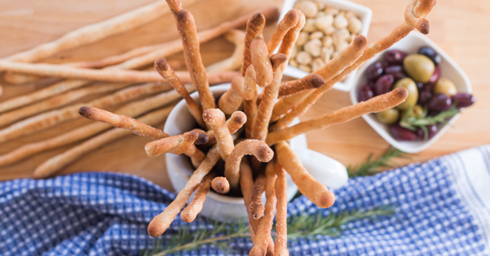 Garlic and Rosemary Grissini | Flour Arrangements