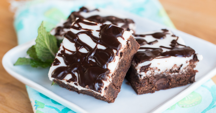 Mint Chocolate Brownies | Flour Arrangements