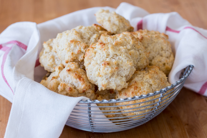 Cheddar Drop Biscuits | Flour Arrangements