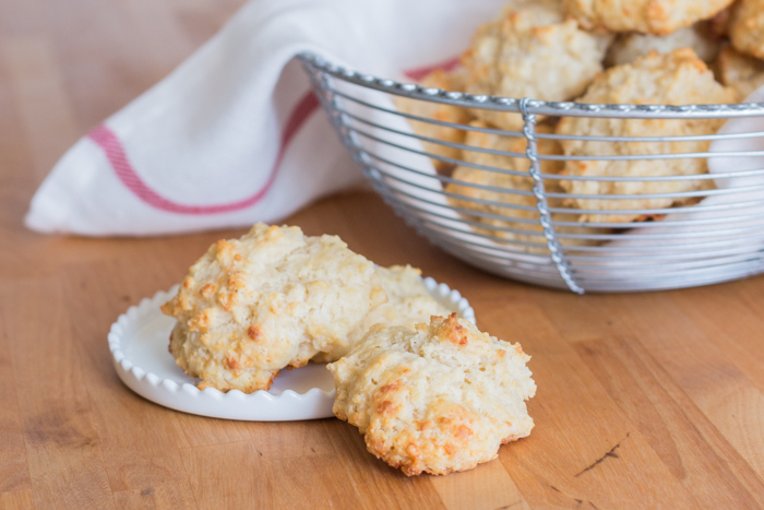 Cheddar Drop Biscuits | Flour Arrangements