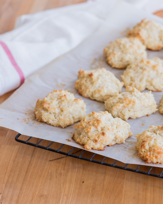 Cheddar Drop Biscuits | Flour Arrangements