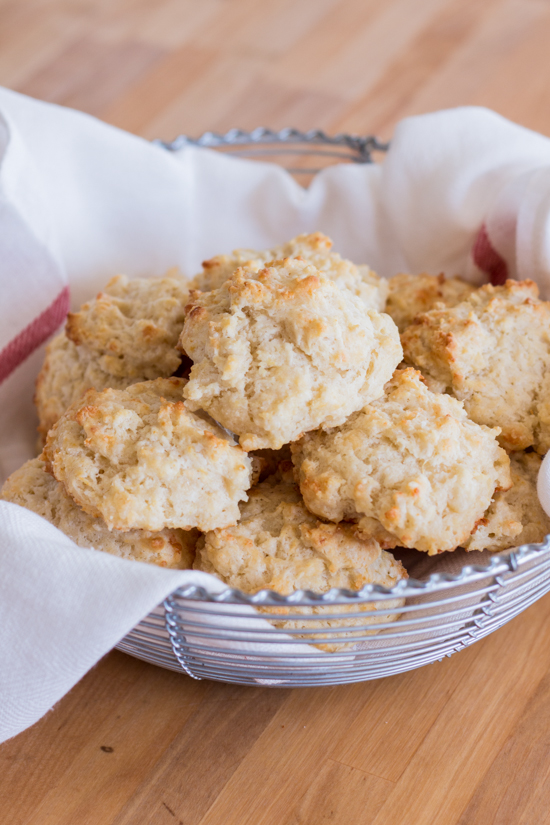 Cheddar Drop Biscuits | Flour Arrangements