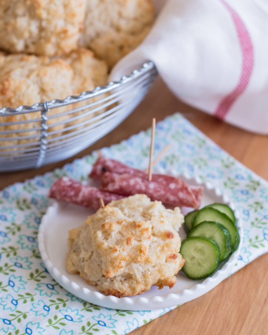 Cheddar Drop Biscuits | Flour Arrangements