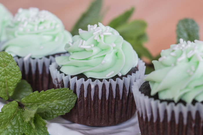 Grasshopper Cupcakes | Flour Arrangements