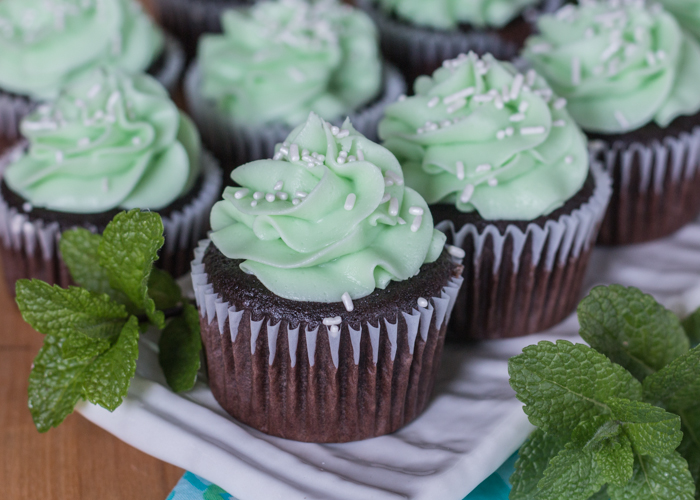 Grasshopper Cupcakes | Flour Arrangements