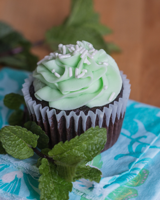 Grasshopper Cupcakes | Flour Arrangements