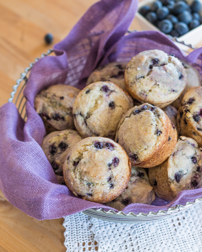 Easy Blueberry Muffins | Flour Arrangements