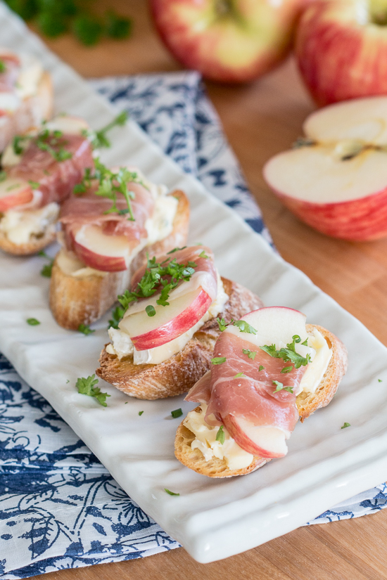 Apple & Cambozola Crostini | Flour Arrangements