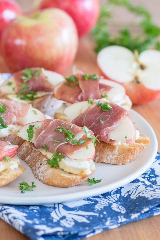 Apple & Cambozola Crostini | Flour Arrangements