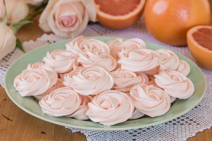 Grapefruit Meringues | Flour Arrangements