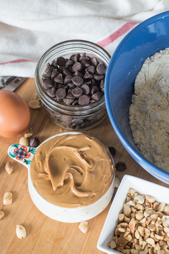 Nutty goodness and rich chocolate make a perfect match in these peanut butter chocolate chip muffins. This quick, simple recipe produces a satisfying, protein-packed snack or breakfast treat.