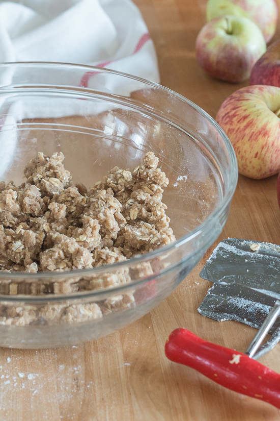 Packed with diced apple, sweetened with maple syrup, and spiced with cinnamon, these maple-oat apple muffins get extra sweetness and texture from a lightly spiced streusel topping. Oven warm and slathered with maple-cinnamon mascarpone, they're a perfect fall treat.