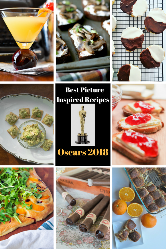 Best Picture Inspired Recipes | Oscars 2018