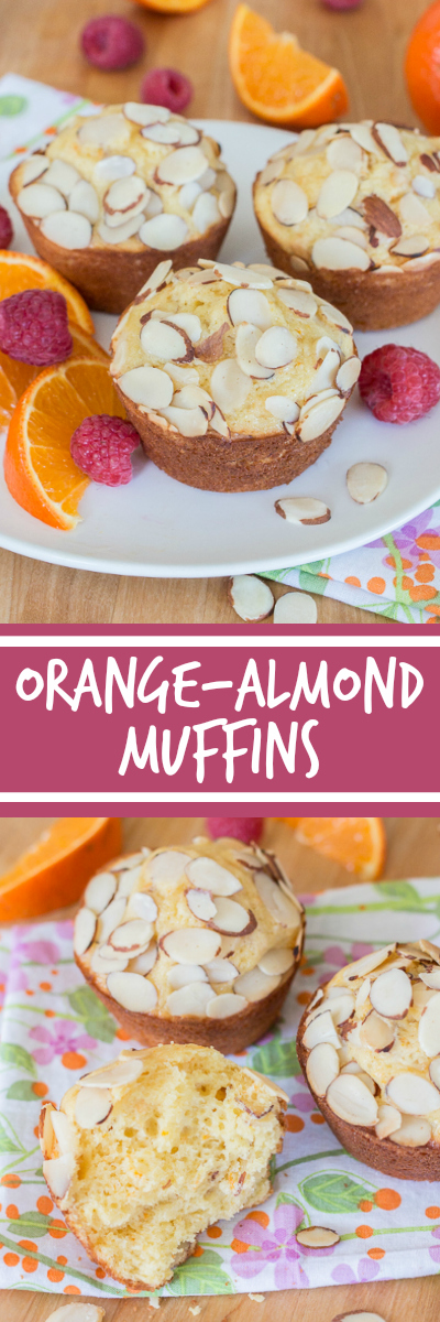 Add some sunshine to your day with these bright and flavorful Orange-Almond Muffins. With plenty of fresh orange zest and juice, as well as crunchy, nutty sliced almonds, this simple recipe comes together quickly and easily without skimping on taste.