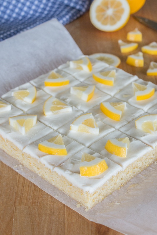 Tender and irresistible, these tangy Lemon Blondies burst with bold citrus flavor. Smooth, creamy lemon frosting adds sweetness and zing to these easy-to-prepare treats.