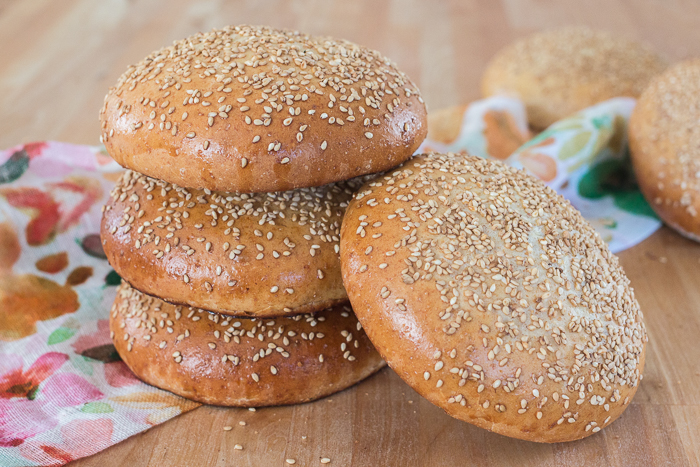 Tender and delicious, these Easy Hamburger Buns are the wrapping that juicy, home-grilled burgers deserve! 