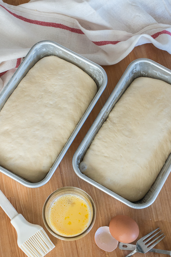 With a glossy golden crust and creamy white interior, this Classic Sandwich Bread is tender and silky yet sturdy enough for piling high with cold cuts, veggies, and spreads or grilling with your favorite cheese.