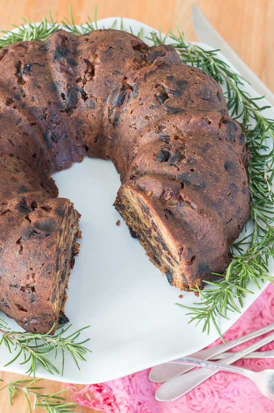 Dried fruit and sliced almonds give this Holiday Fruit Cake amazing flavor and texture. With its warm spices and a delightfully boozy bourbon backdrop, this take on fruit cake will add magic and merriment to your holiday season. 